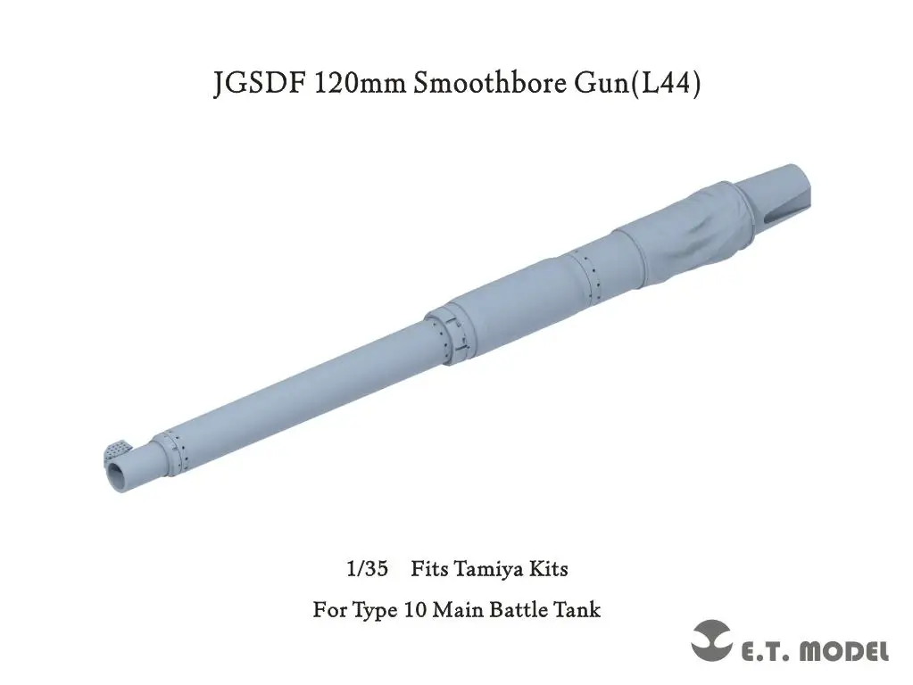 

ETModel P35-337 1/35 TGSDF 120 мм гладкий пистолет (L44) 3D-печать для комплекта TAMIYA