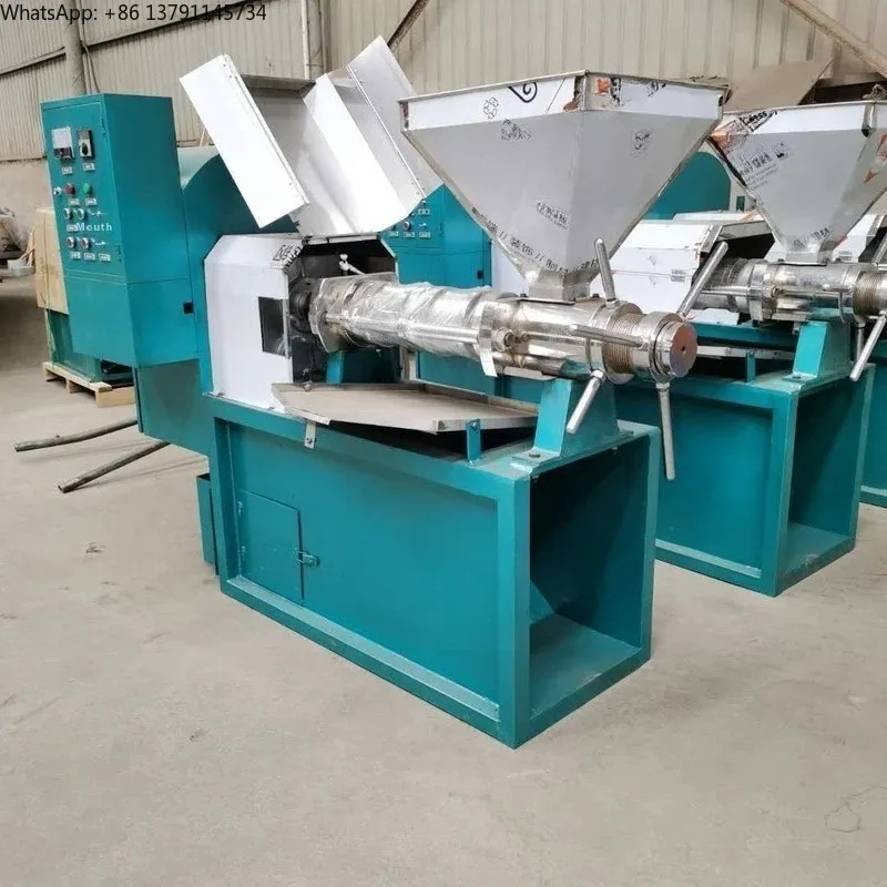 200kg/h Big Type Oil Extra Business Multi Seed Press Machine Lemongrass Extraction Machine Automatic Hydraulic Oil Press
