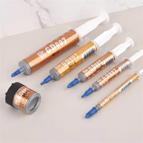 Pasta de grasa conductora térmica, compuesto de disipador de calor de yeso de silicona para ordenador Cpu GD-3 GD007 GD-2, pasta disipadora de calor