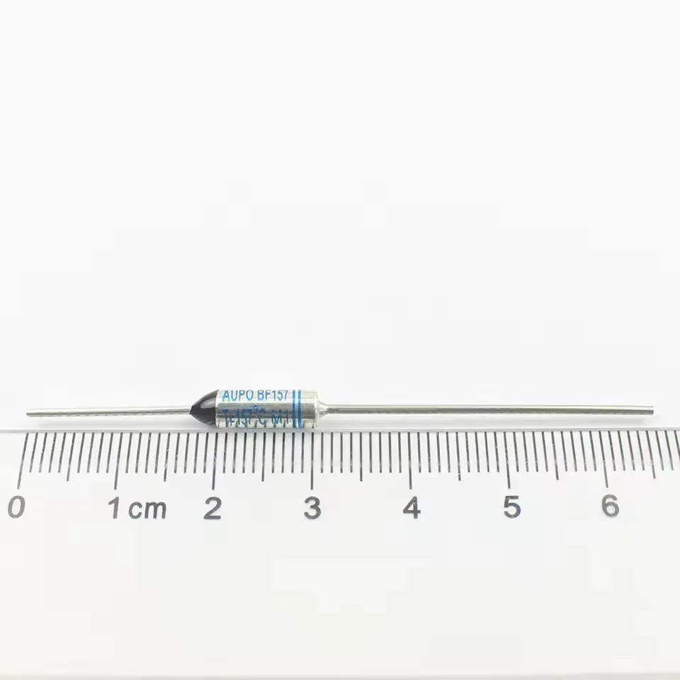 10 قطعة الصمامات الحرارية BF157 BF157X 10A 16A 250V BF 157C 157 درجة مئوية قطع TF بيليه TCO وصلات درجة حرارة الرصاص المحوري AUPO