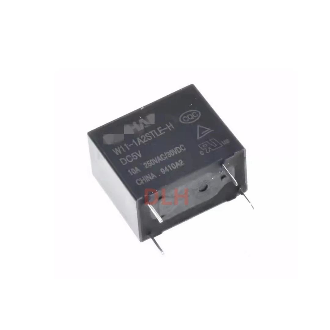 10PCS/LOT W11-1A2STLE-H-DC 5V 12V 24V 10A 4PINS . W11-1A2STLE-DC5V DC12V DC24V W11-1A3STLE replaces Hongfa HF32f