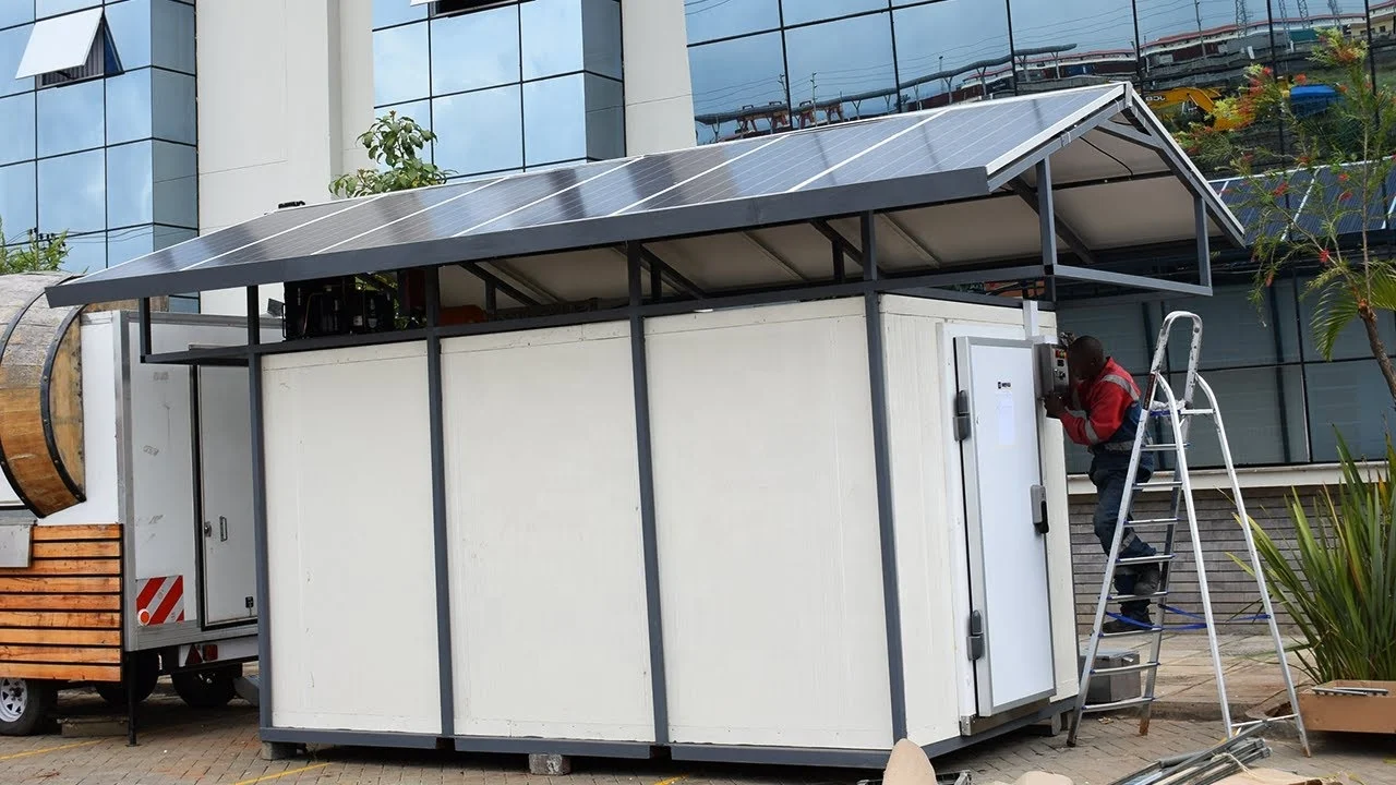 FL Solar Powered Refrigerated Container cargo‑friendly inner space for agricultural wholesale solar cold storage unit