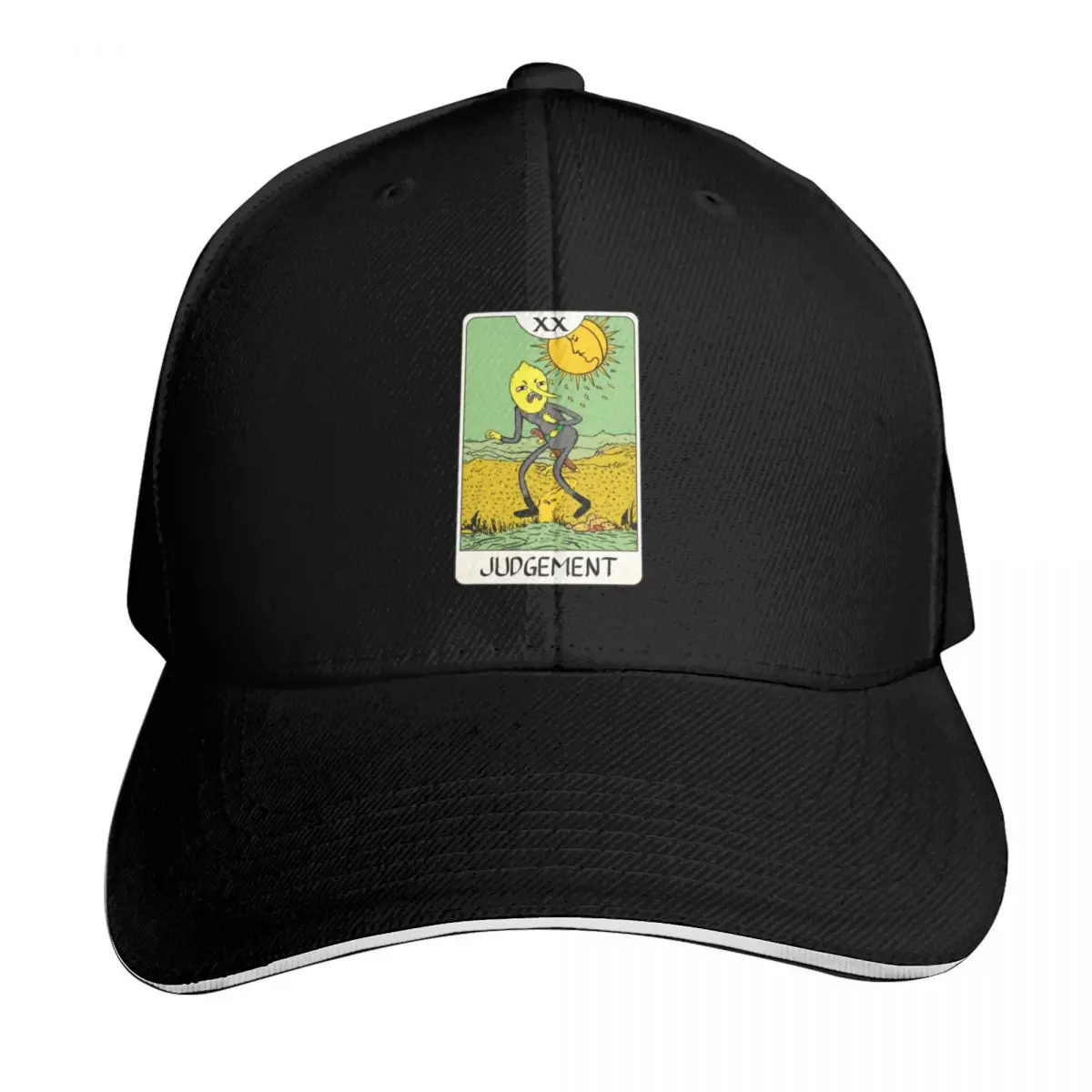 Lemongrab - Tarot Card - Judgement Baseball Cap Lightweight Packable Gift for Him Her Casual Daily Wear