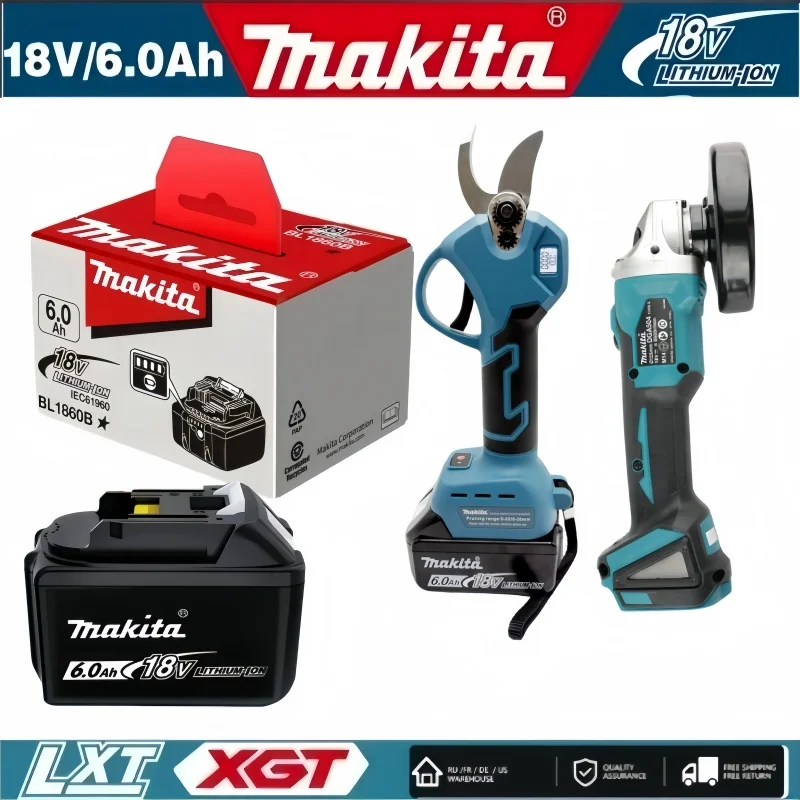 

New Makita 18V 6Ah Battery, BL1840 BL1830B BL1850B BL1850 BL1860 BL1815, Replacement Lithium Battery