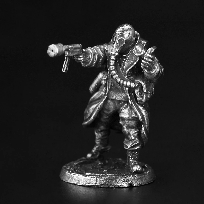 Cupronickel gra planszowa kawałek metalowe figurki nowoczesny wojna Model żołnierza kreatywna miniaturowa ozdoba akcesoria zabawki