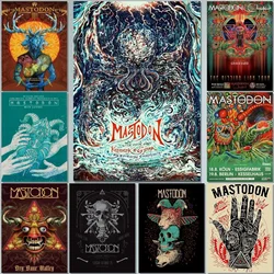 Singer Mastodon Singer Poster Canvas Painting Wall Art for Picture Coffee House Bar Living Room Bedroom Restaurant Home Decor