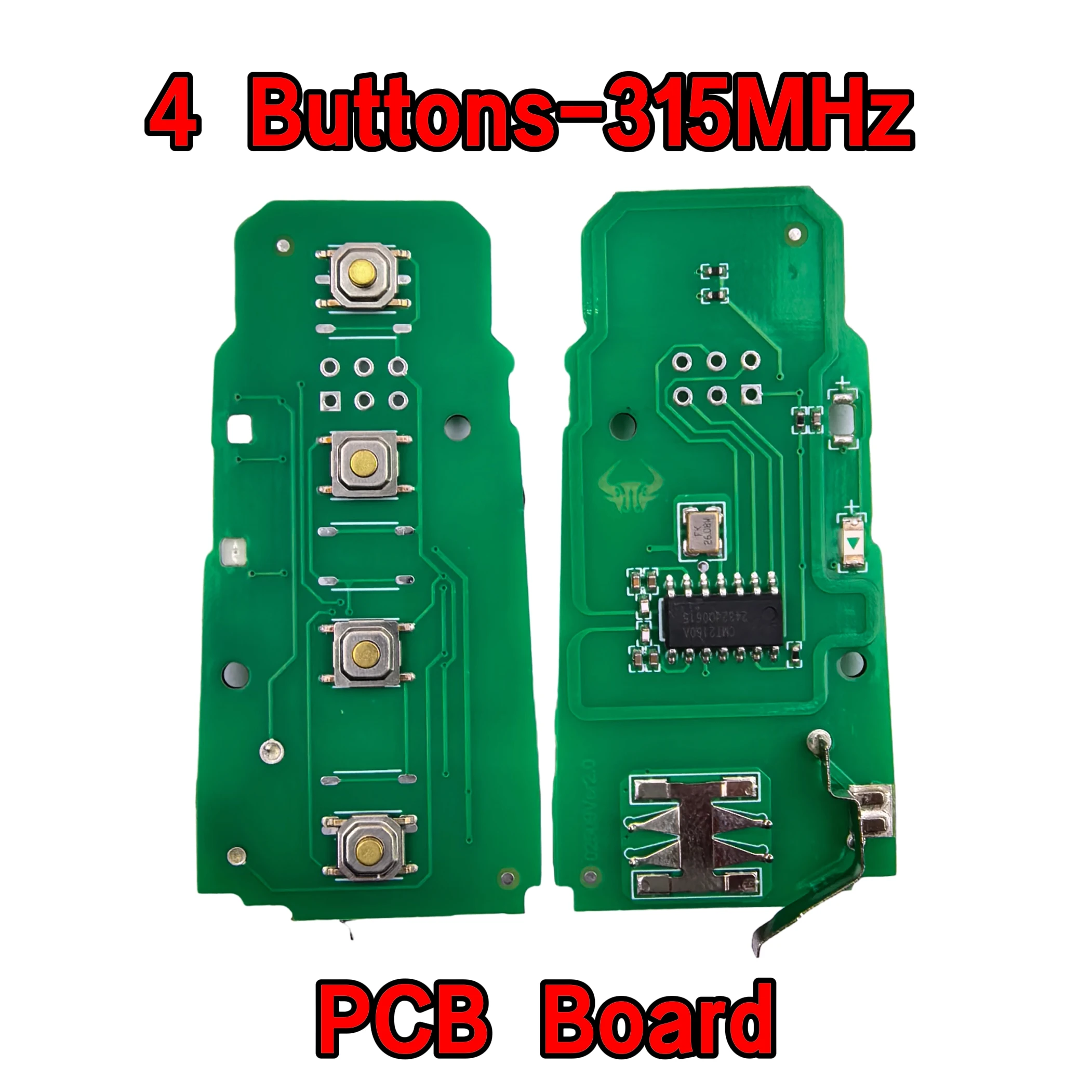 Jingxin FCCID: NBG009066T ID48 Chip 315MHz 4BT Halb-Smart-Auto-Fernbedienungsschlüssel/PCB/Gehäuse für Volkswagen Passat 2006-2013 CC 2009-2015 – Detail 3
