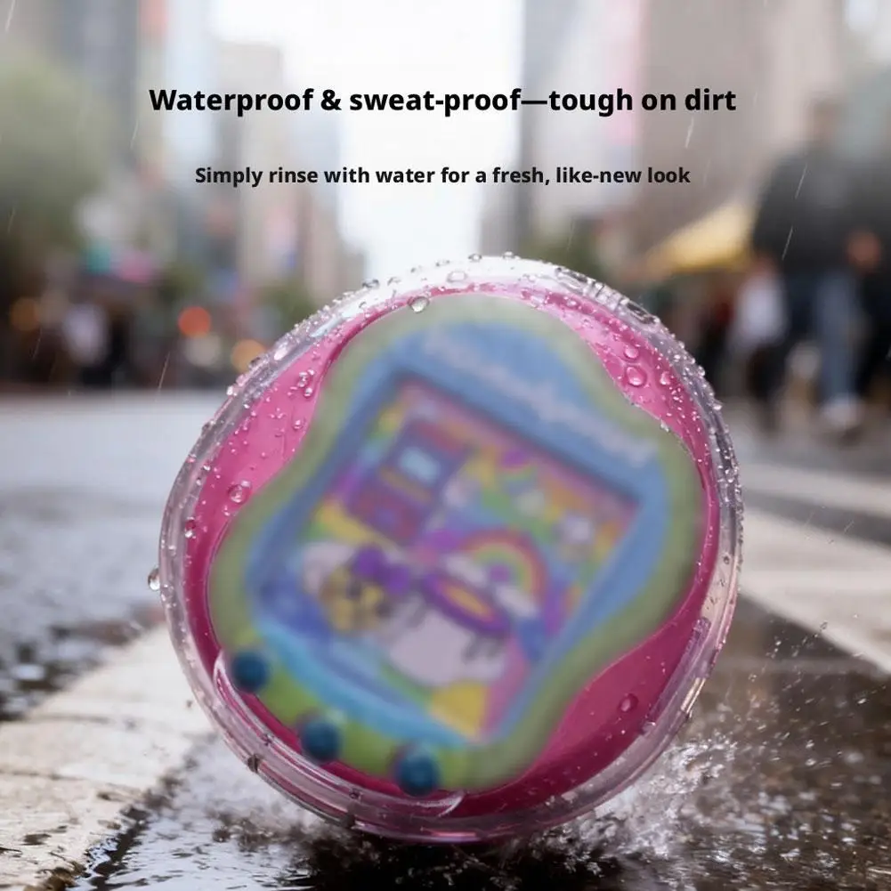 For Tamagotchi Uni Transparent Protective Case Anti-Scratch Full Coverage Clear Cover Pet Game Console Hard Shell 2026 New