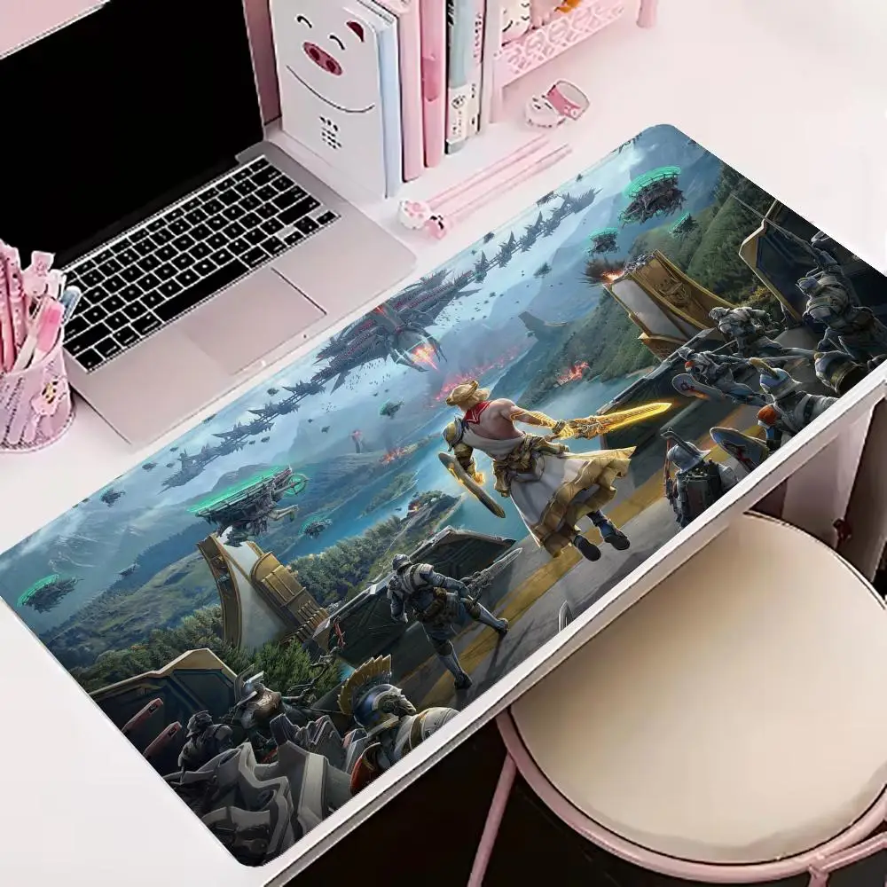 

Skyforge Mouse Pad Game Pad Large XXL900x400mm Stitch Desk Mat Rubber Non-slip Pad Gamer Office Computer Accessories Mouse Pad