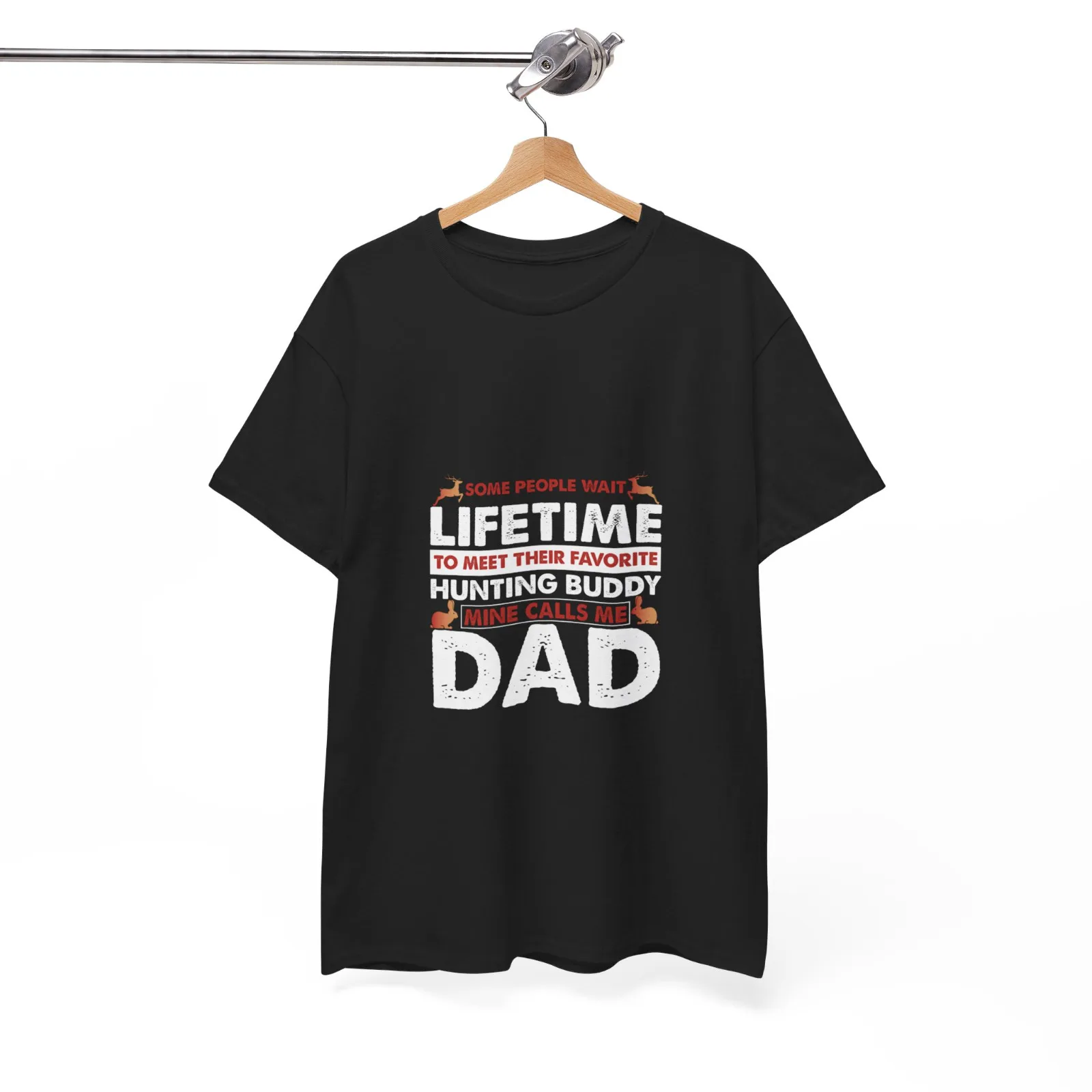 Lifetime Hunting Buddy Dad Gift Father's Day Unisex T-Shirt S-5XL