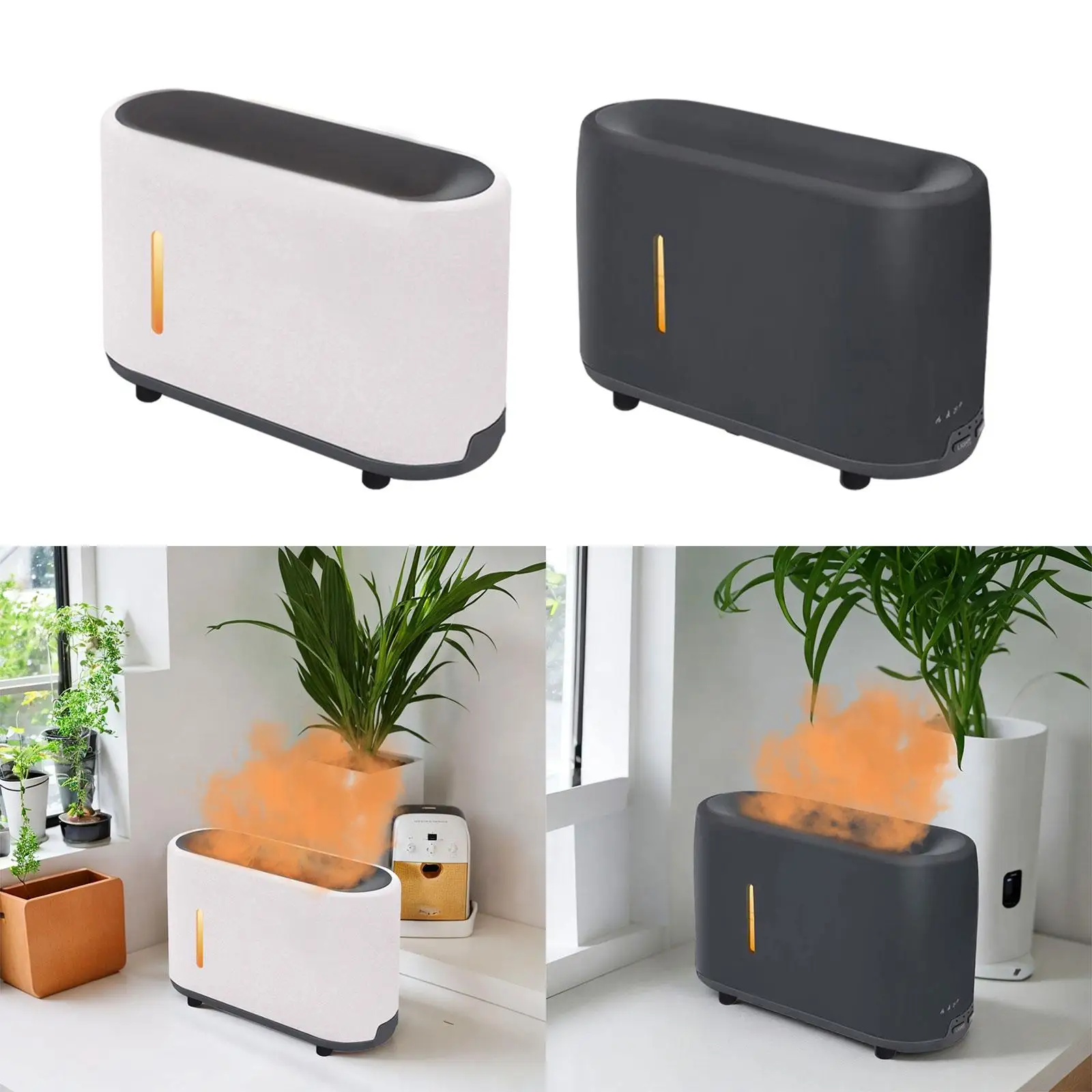 Air Humidifier Silent Essential Oil Aroma Diffuser สําหรับห้องนั่งเล่นบ้าน