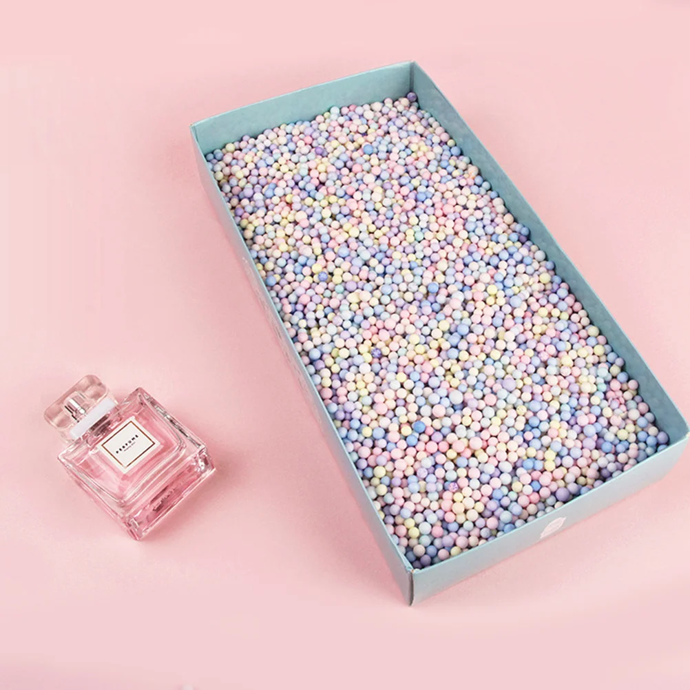 

10pcs Diy 4-6Mm Filling Ball For Craft Decor Kids Art Project Christmas Wedding Party Ornament Ball Craft Foam Handicraft