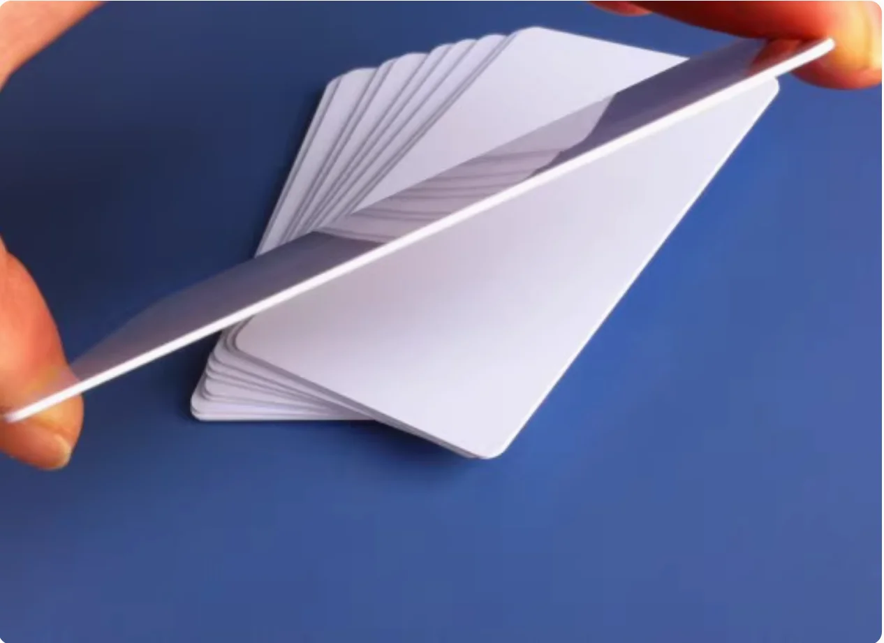 Blank Inkjet Print White ID Cards PVC 920pcs. Directly Print By Epson Printer R230 R290 R330 T50 + Two card trays