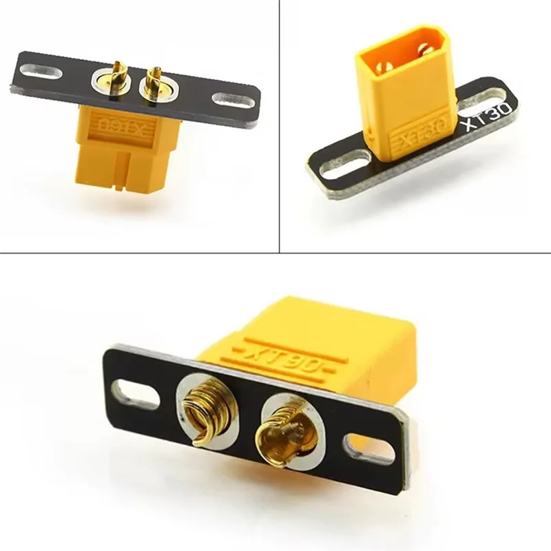 YWDZ-مقعد دعم حامل ثابت لـ XT30 XT60 XT90 التوصيل 3 قطعة لوحة لحام PCB لوحة لحام #4