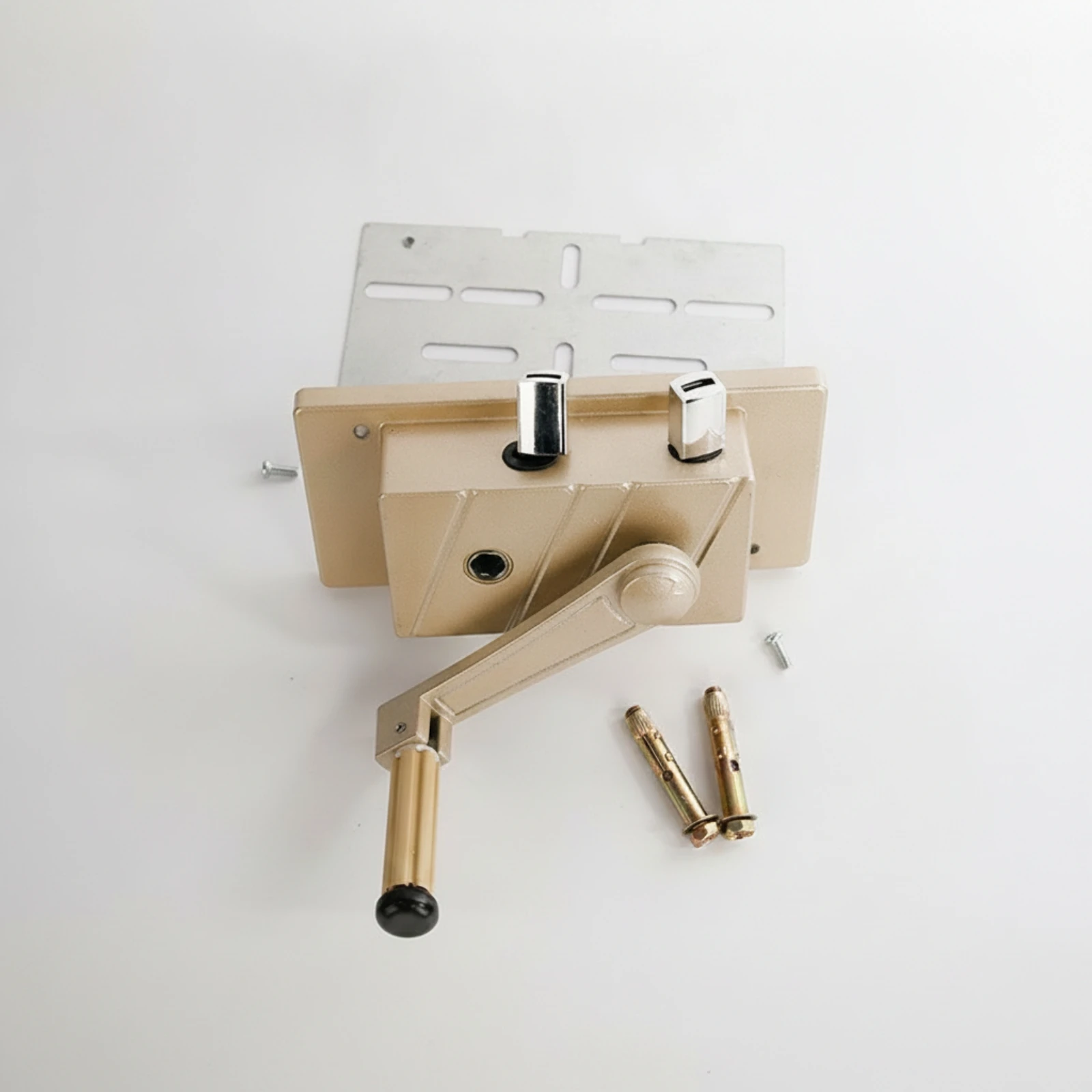 Balcony Drying Rack Crank Handle Manual Clothes Rack Crank Handle Hardware Easy to Install Wall-Mounted for Laundry Room