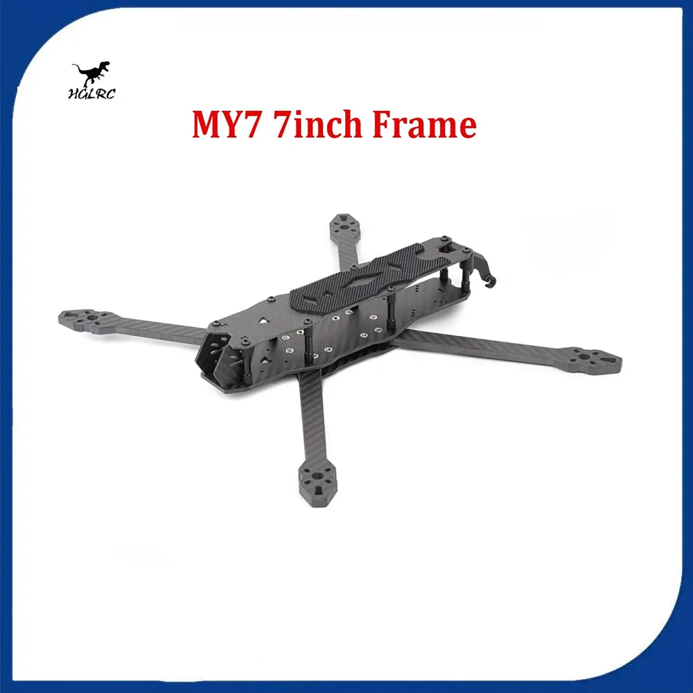 HGLRC MY7 7 inch frame 335 mm wielbasis met 6 mm armdikte voor RC Freestyle Racing Drone