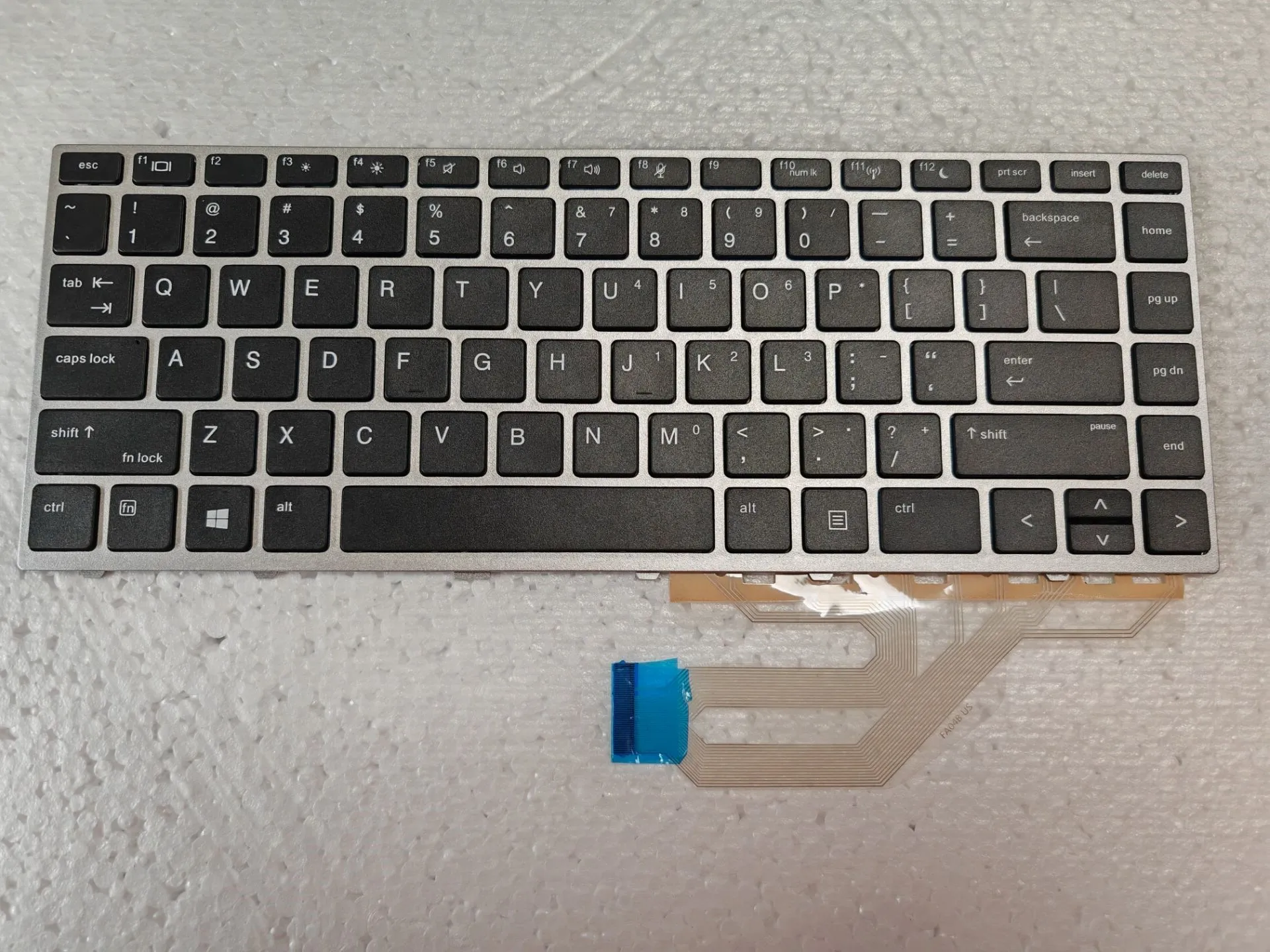 New US Keyboard for HP ProBook 430 G5 440 G5 445 G5 640 g4 640 g5 640 g5 645 g5 US Silver Frame No backlit