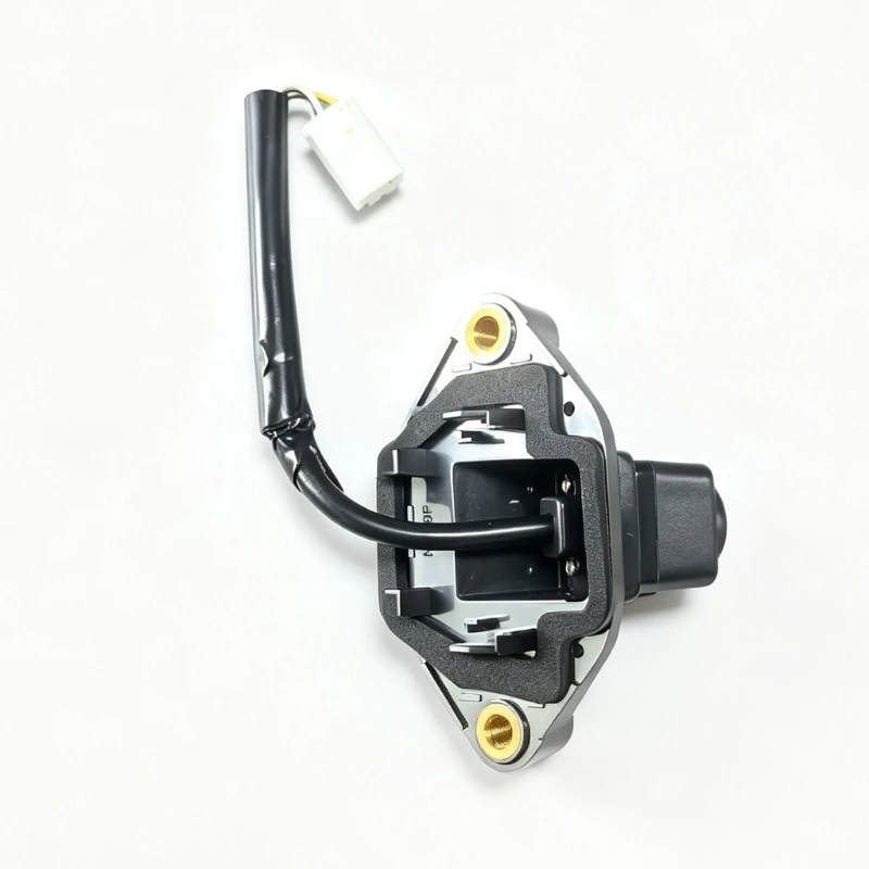 Vehicle Reverse Camera with Attached Wiring Formed Mounting Housing, Threaded Inserts, and Reference 28442-4EA1A for J11