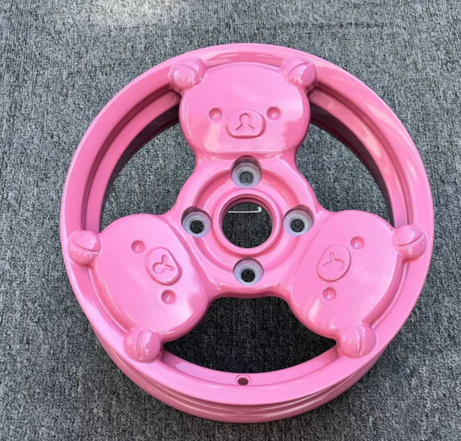 Pink Bear 15 Inch 4x100 4x114.3  Aluminum Alloy Car Wheel Rims Fit For Honda Chevrolet Toyota Mazda Hyundai MINI Nissan Suzuki