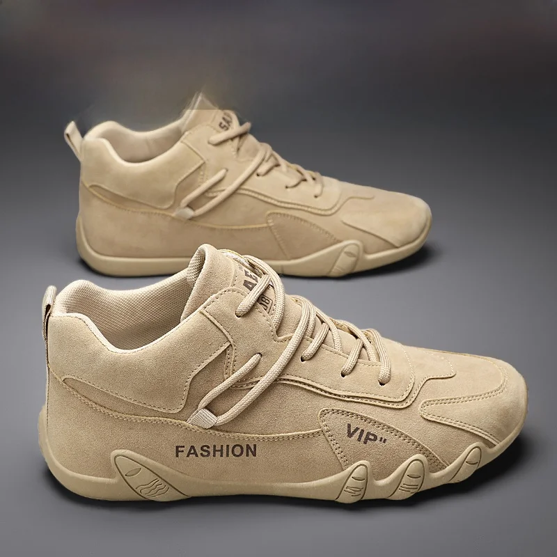 

Men's Casual Sports Shoes 2025 New Style Summer Workwear Anti-slip Wear-resistant Soft Bottom Work Boots Korean Style