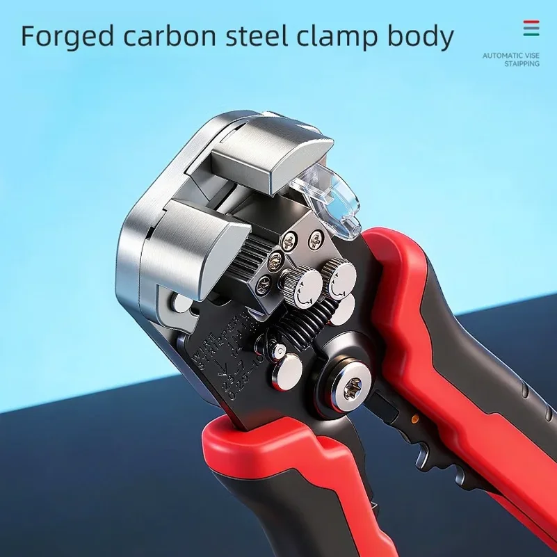 Professional Electrician Wire Pliers Cable Wire Stripper Cutter Crimper Automatic Crimping Stripping Tool