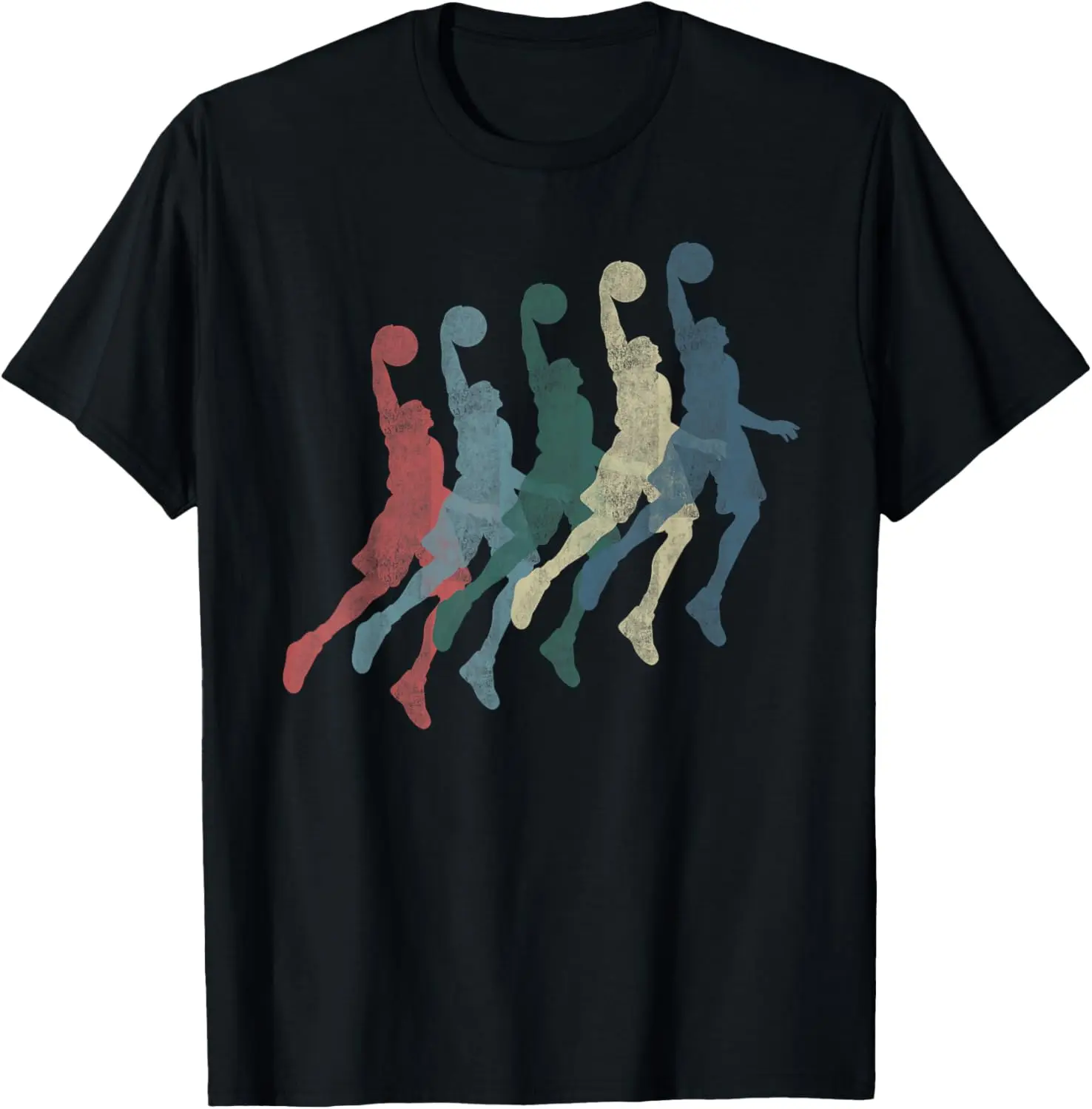 

Graphic 365 Basketball Sports Vintage Retro Gift - Unisex T-Shirt