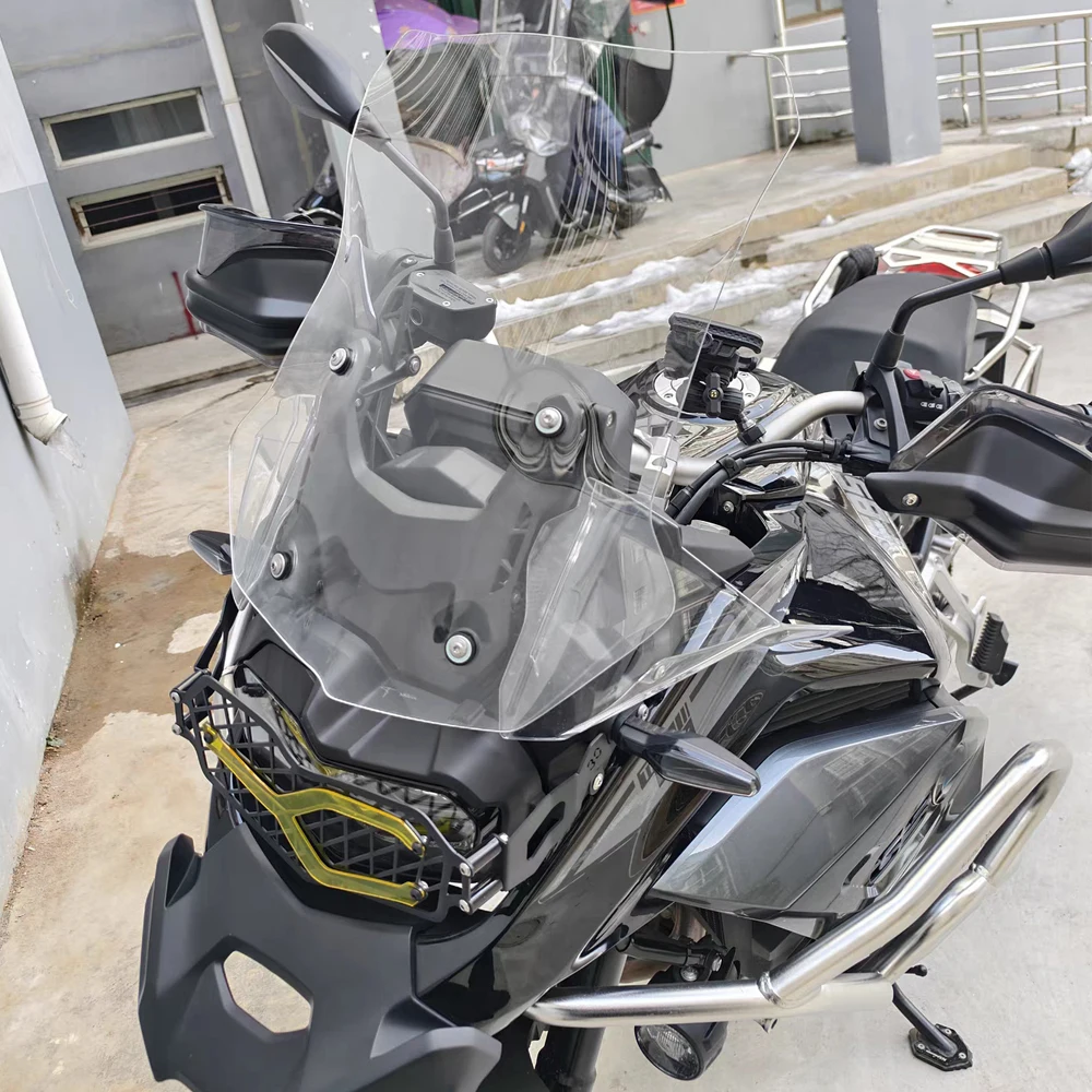 F850GS ADV Windscreen For BMW F850 GS Adventure F 850 GSA Windshield Wind Deflector Heightened Screen Motorcycle Accessories New view 2