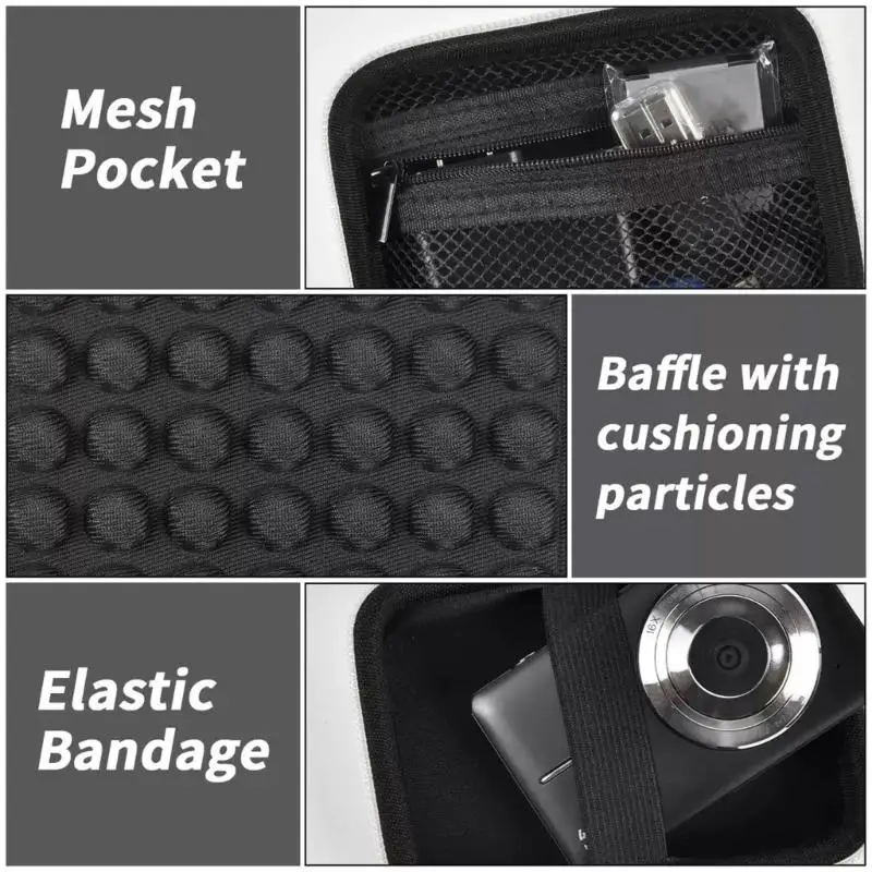31BA Small Digital Camera Carry Case with Inner and Inner Lining