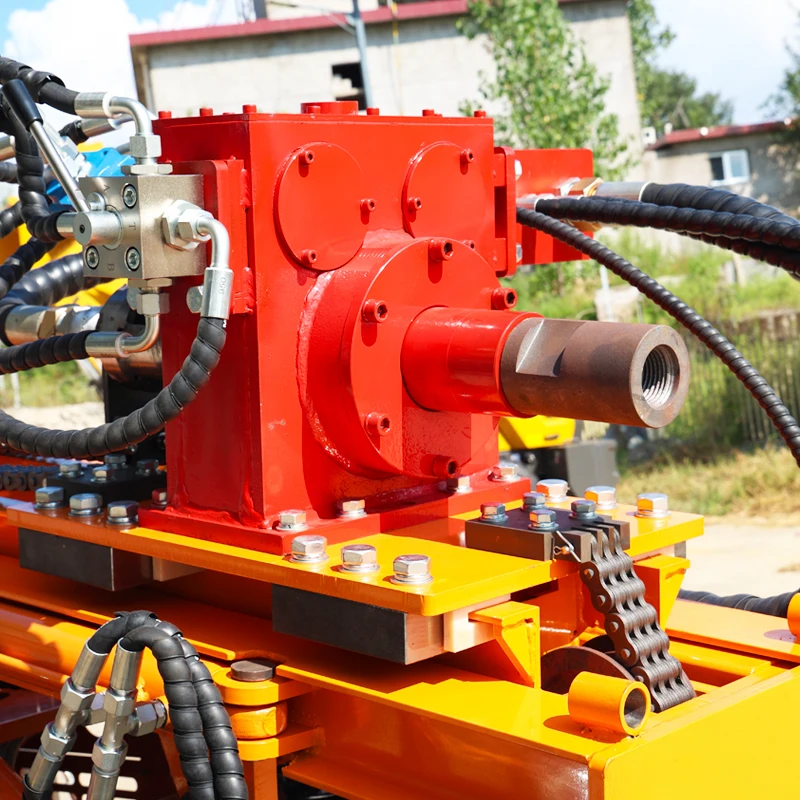 Customized Shallow Geology Coring Rig Diesel Powered Trailer Towed Quick Setup Site Investigation Machine
