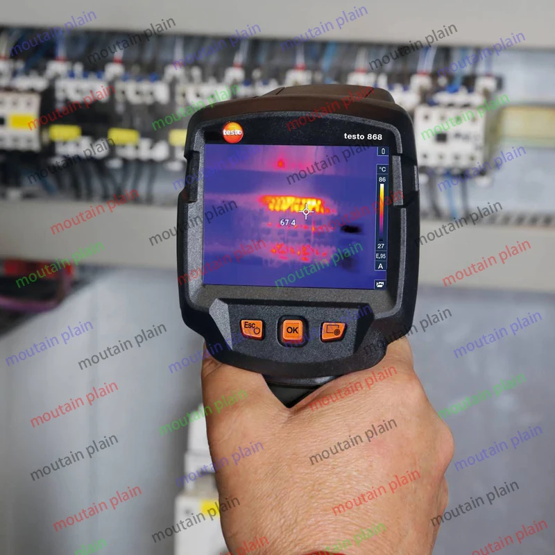 Thermal Imaging Thermometer Infrared 868  High Temperature IFO Warning Device Portable Handheld Camera WIFI Mobile Device