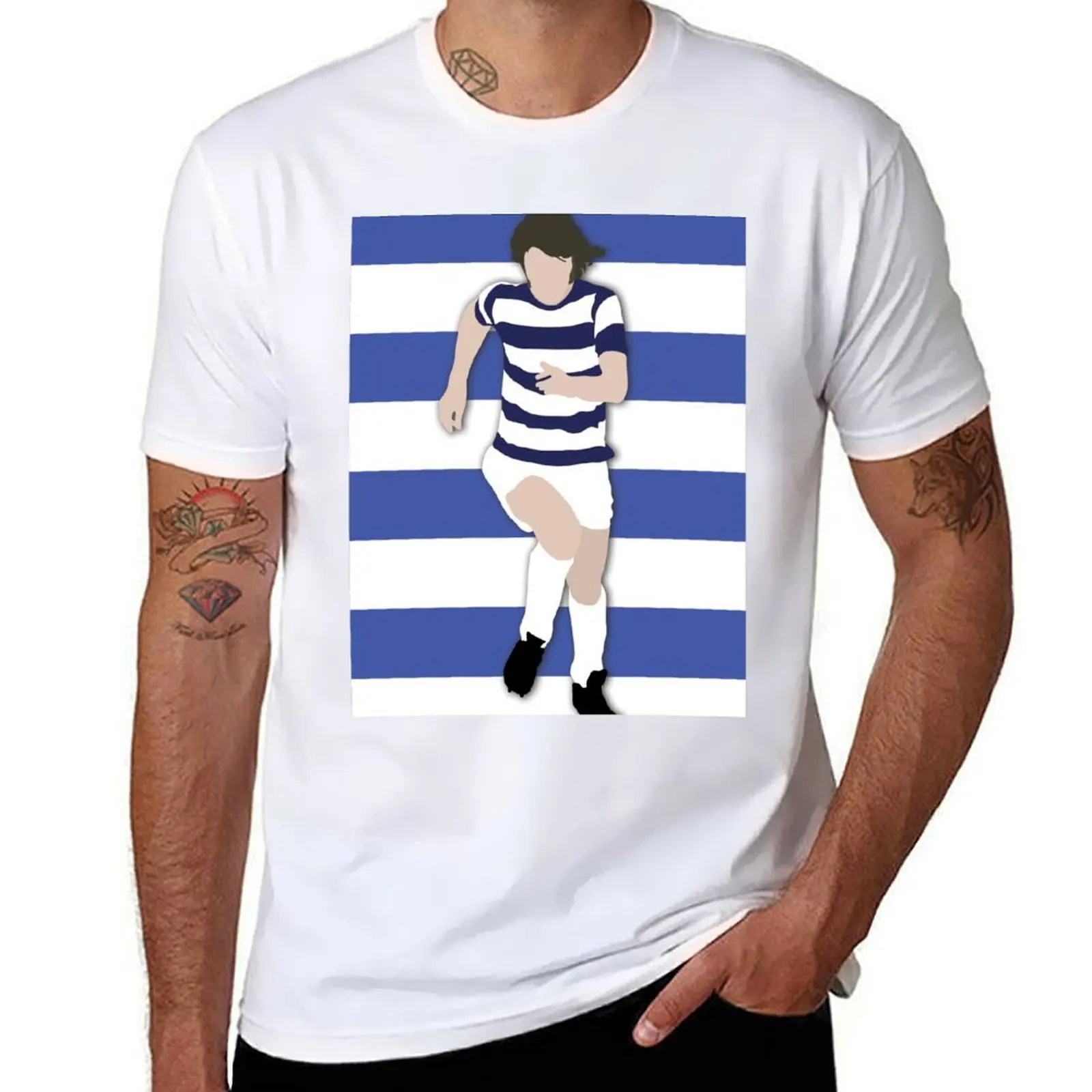 

Stan Bowles - QPR T-Shirt t shirts for man graphic funny man t shirt summer T-Shirt