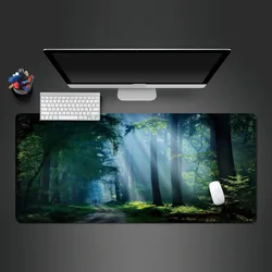 Forest Mouse pad Carpet Gaming Computer Mat Gamer Keyboard Mat Mousepad Tiger Esports 900X400 Desk Protector Xxl Large Mouse Mat