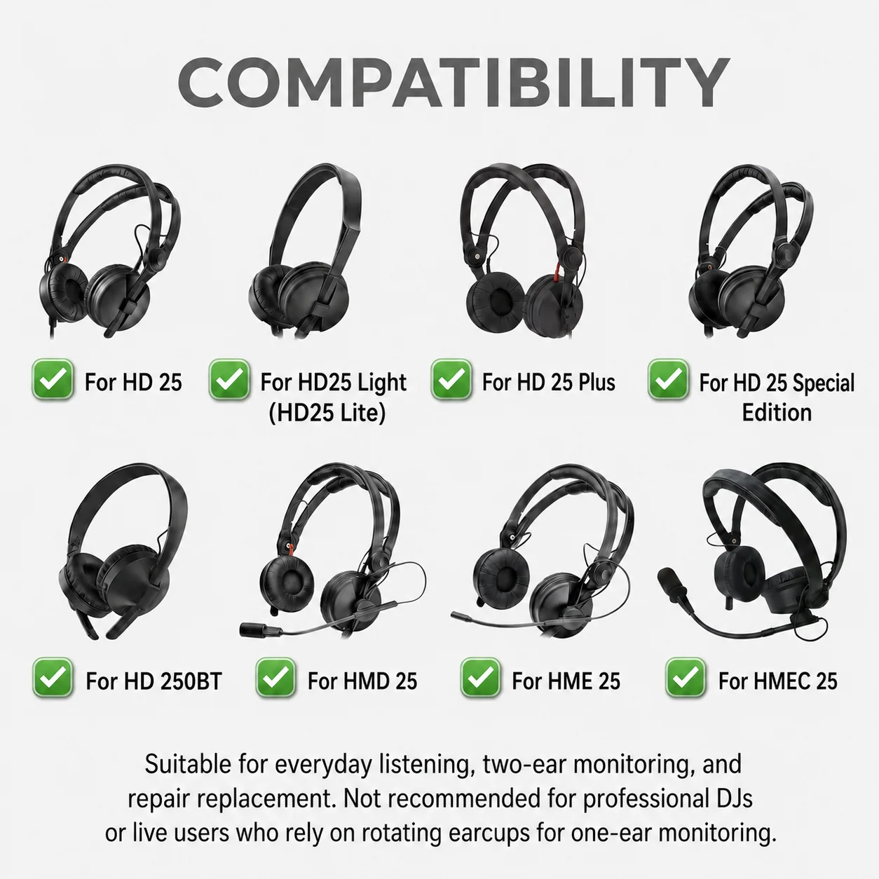 3D-geprinte vervangende enkele - Sennheiser Headphone Hd 25 recensie en prijs