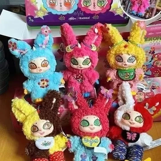 Genuine Xxinye Agan  Urban Spiri Blind Box Figure Hanging Ornament Cute Rabbit Doll Keychain Collectible Gift Trendy Doll
