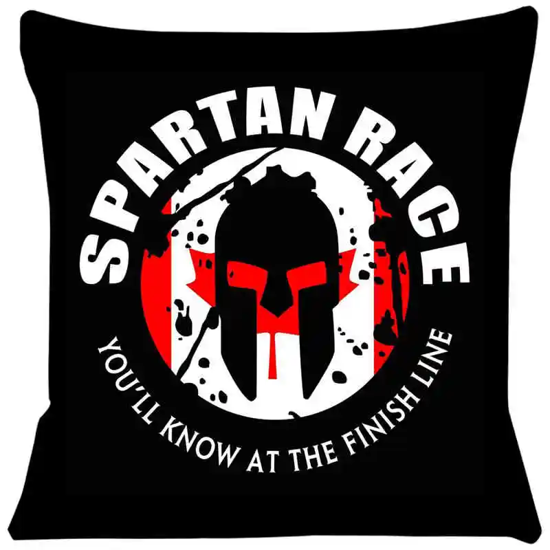 Obicia na poduszki Spartan Race poszewki na poduszki Anime krzesło poduszka na kanapę samochodową poduszki dekoracyjne do domu SJ-348