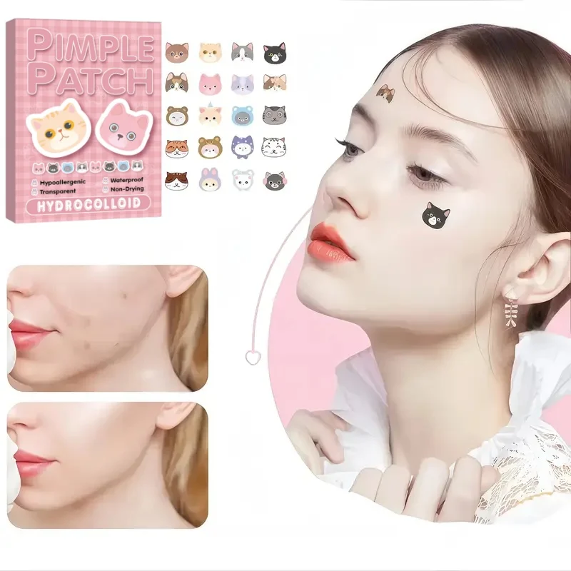 40/120 قطعة/صندوق على شكل نجمة - يحتوي على رقعة حب الشباب بزيت شجرة الشاي، خالية من الكحول، امتصاص غير مهيج لأفلام حب الشباب #2