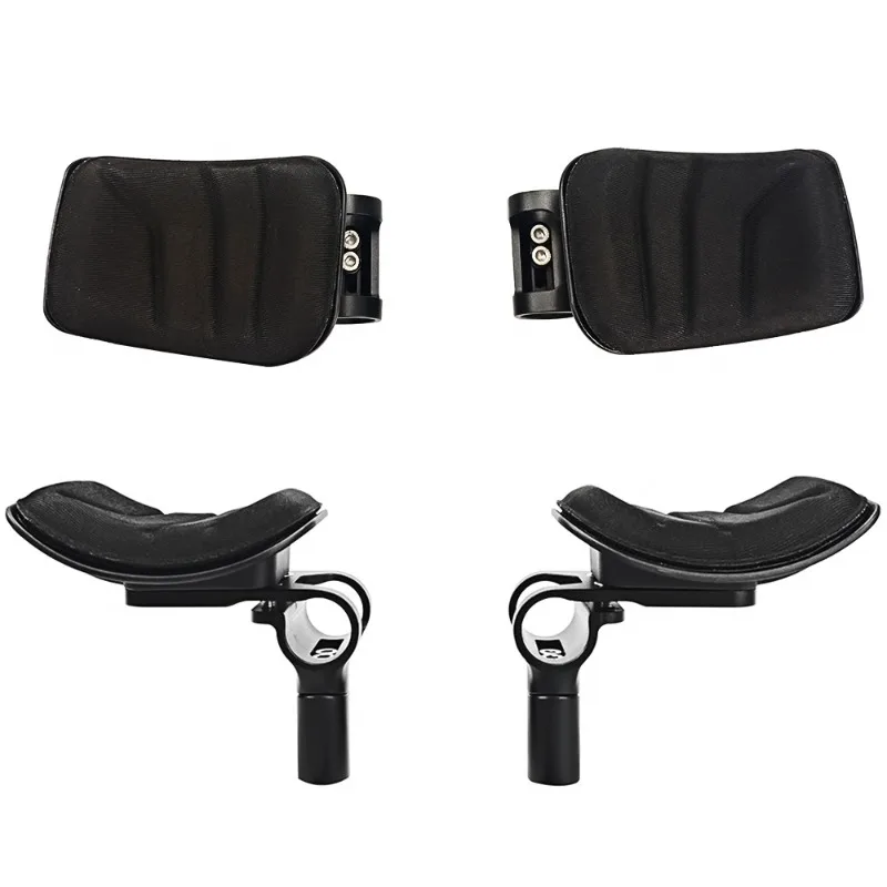 Carbon Fiber TT Rest Handlebar Adjustable Angle Triathlon Bike Aero Bar Bicycle Extension Arm Rest Handle Accessory