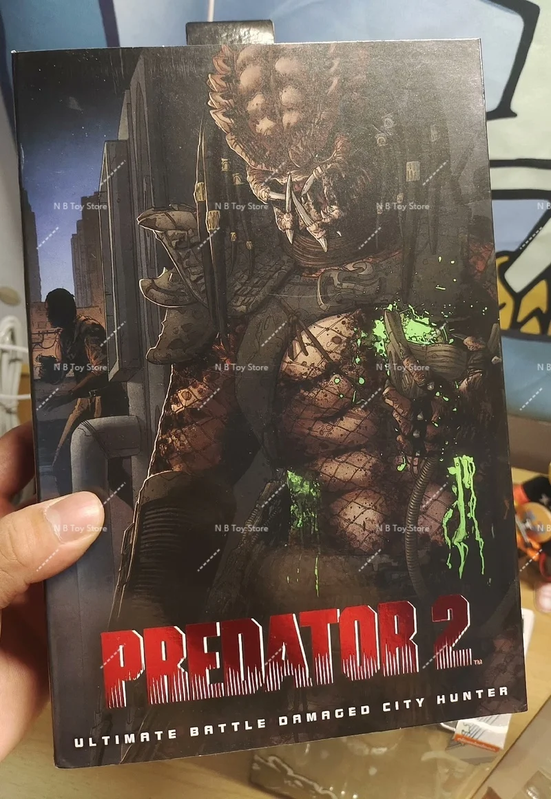 

In Stock Authentic NECA51428 Iron Blood Warrior P2 City Hunter Flower Crab Battle Damage Edition 7-inch Action Figure Model Toys