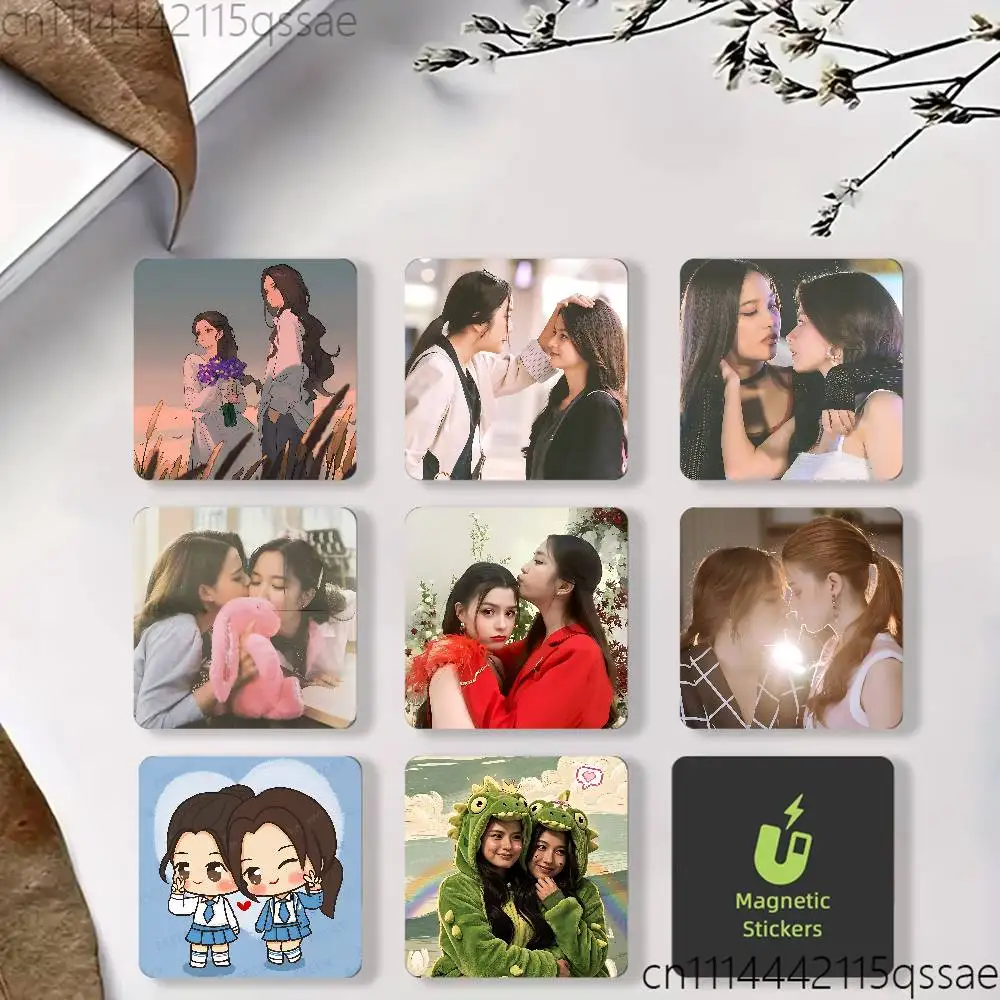 Gap The Freen-Becky Series Refrigerator Magnet Magnetic Ins Style Home Decoration Creativity Gift