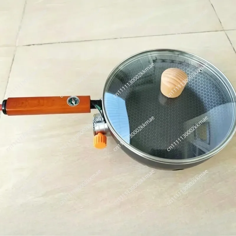 Suitable for Honeycomb non-stick pan 316 stainless steel outdoor camping special pot