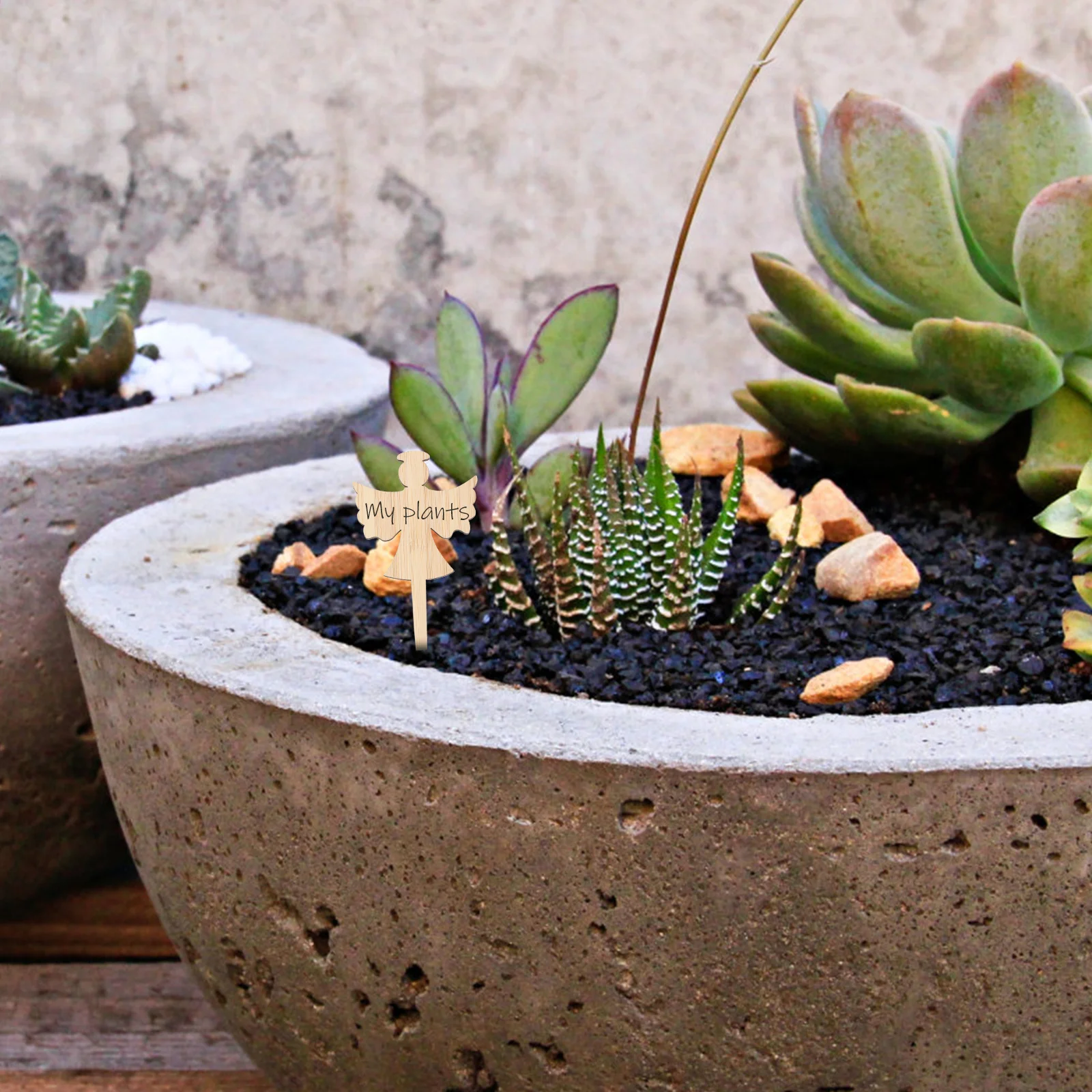 

20Pcs Waterproof Bamboo Plant Tags Easy to Write and Read Garden Decoration Plant Tags Gardening Inserted Cards