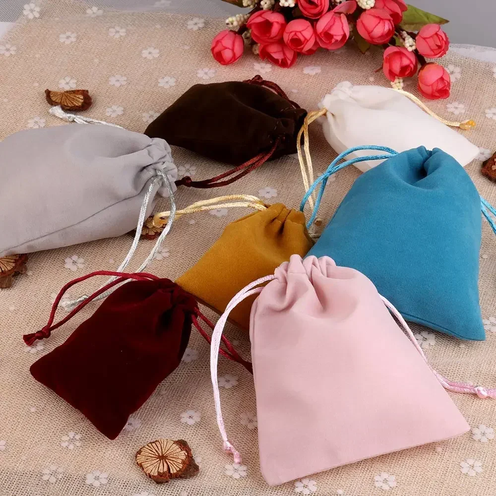 SB3 Drawstring Pouches For Party Christmas Wedding Candy Jewelry Bags