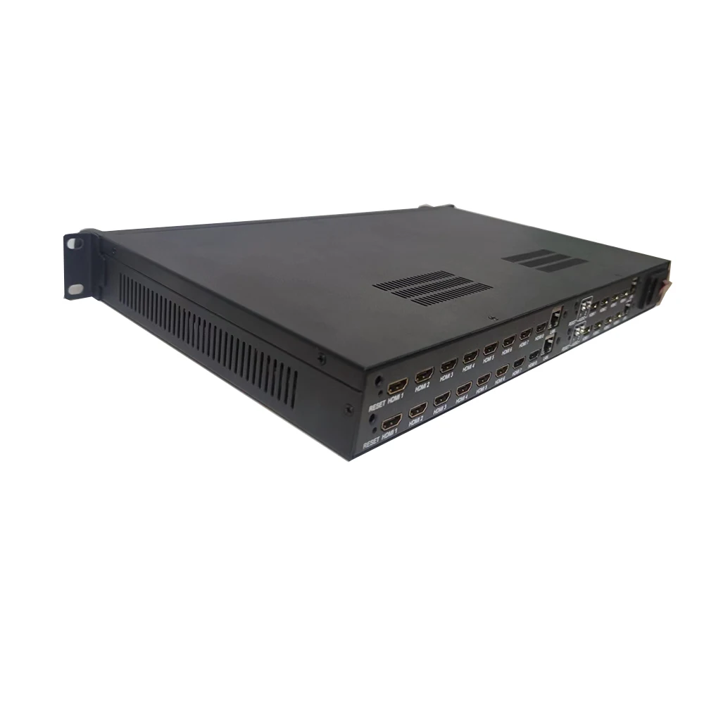 24 channel HD to IP  Hotel IPTV TV system front-end equipment, cable TV front-end H265 H264 4K HD video  encoder