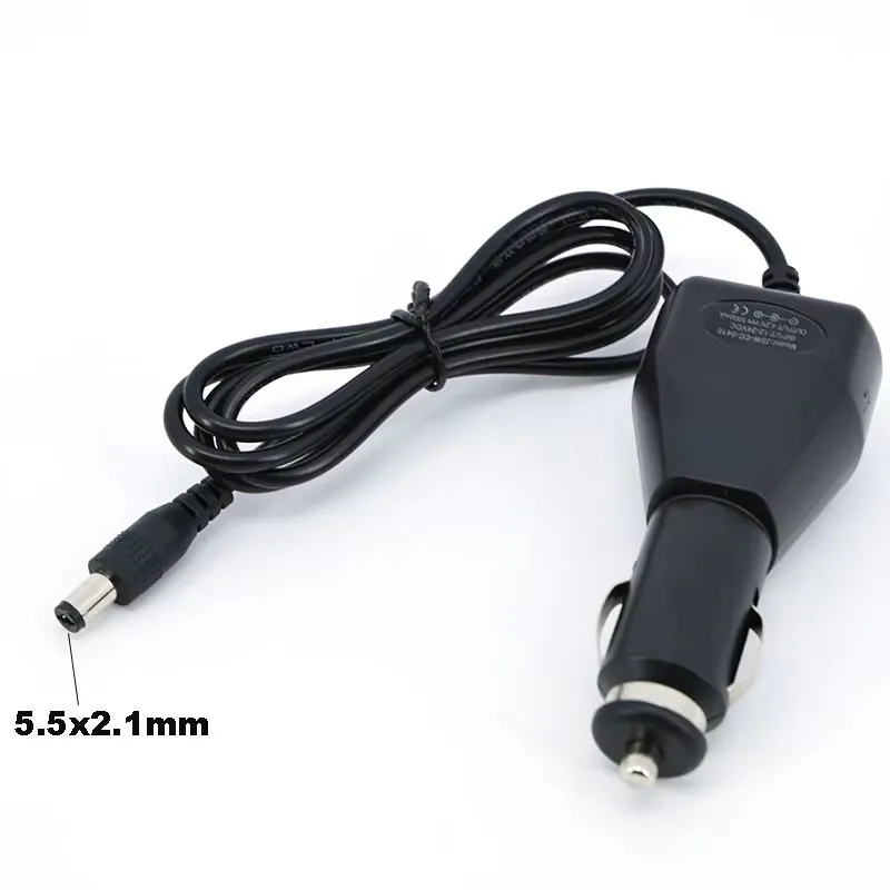 DC 12V 24V To 4.2V 8.4V 16.8v 1A Volt Car Cigarette Lighter Power Charger Connector Cable 1000mA For 18650 Li-ion LiPo Battery