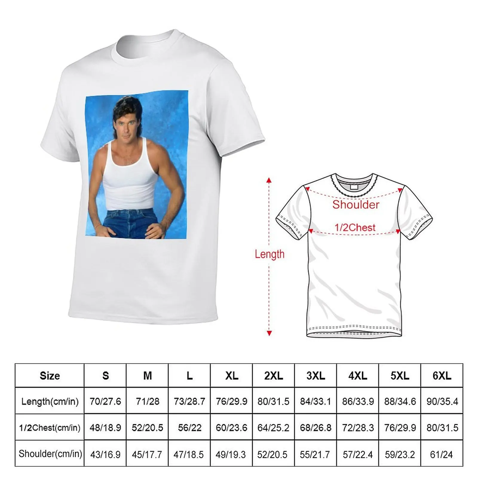 david hasselhoff handsome T-Shirt Sun Block Outdoor T-Shirt