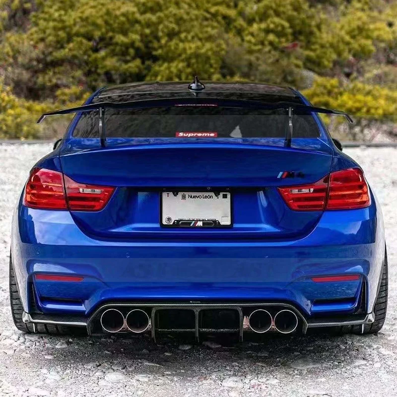 

For BMW M3 F80 M4 F82 F83 Carbon Fiber Rear Bumper Diffuser Back Lip Splitter Rear Lip Spoiler Body Kits Car Accessories
