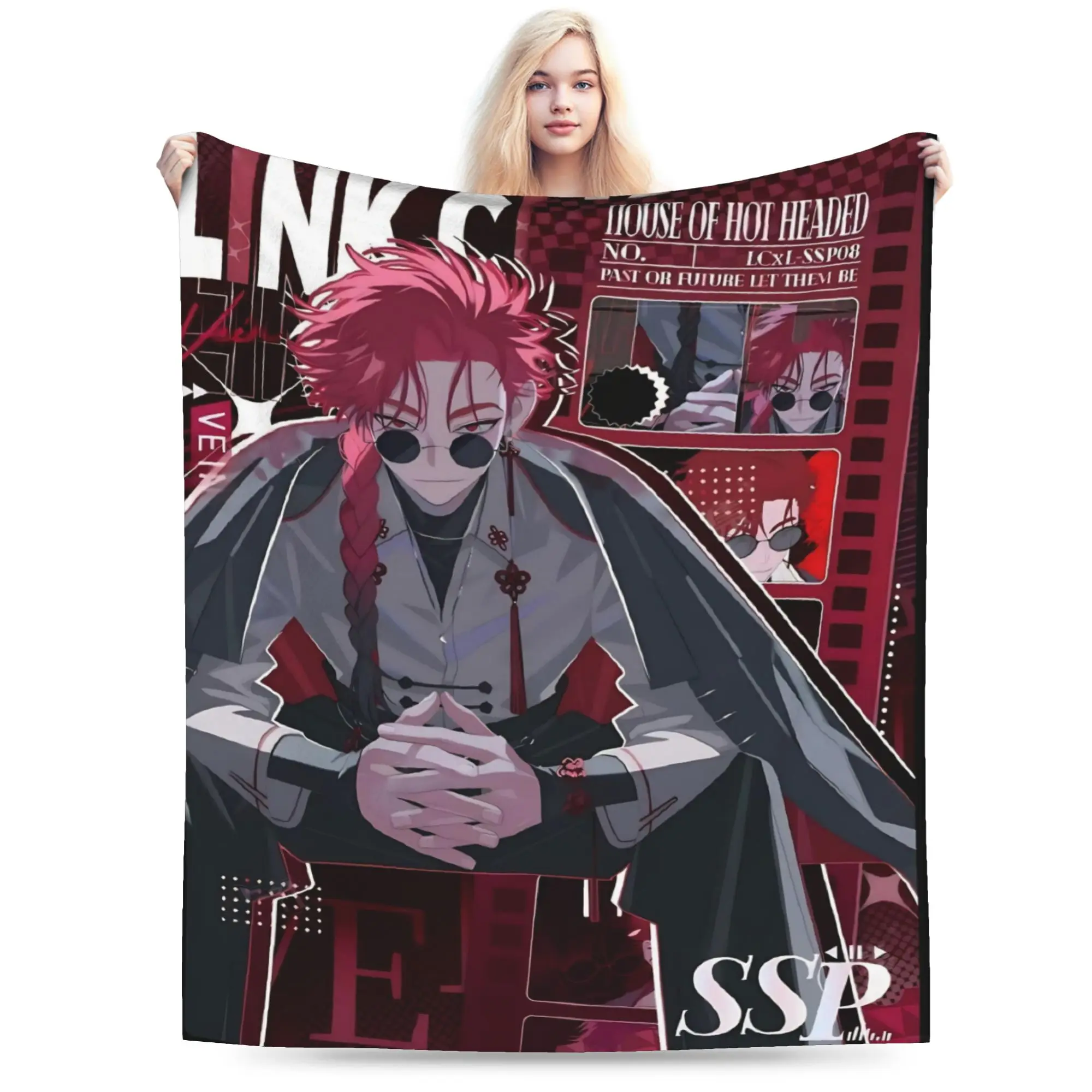 Link Click Accessories Blanket Lightweight Warm  Throw Blankets for Bed 50x60 Inches Multi-size Bedding Throws