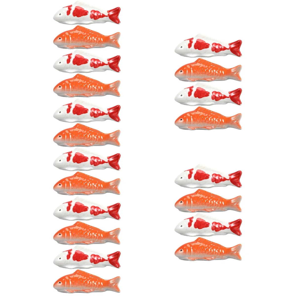 

5pcs 5 Count Aquarium Accessory Fish Tank Floating Ornament Decoration Ceramic Statue Ornaments