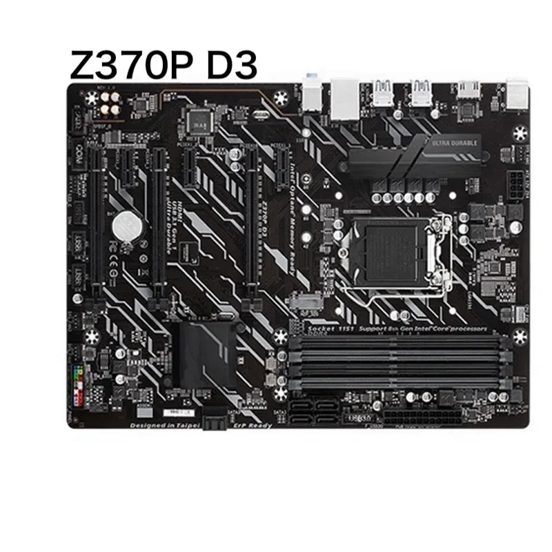 

Материнская плата для Gigabyte Z370P D3, 64 ГБ, LGA 1151 DDR4 ATX, 100% протестирована, ОК, полностью работает, бесплатная доставка