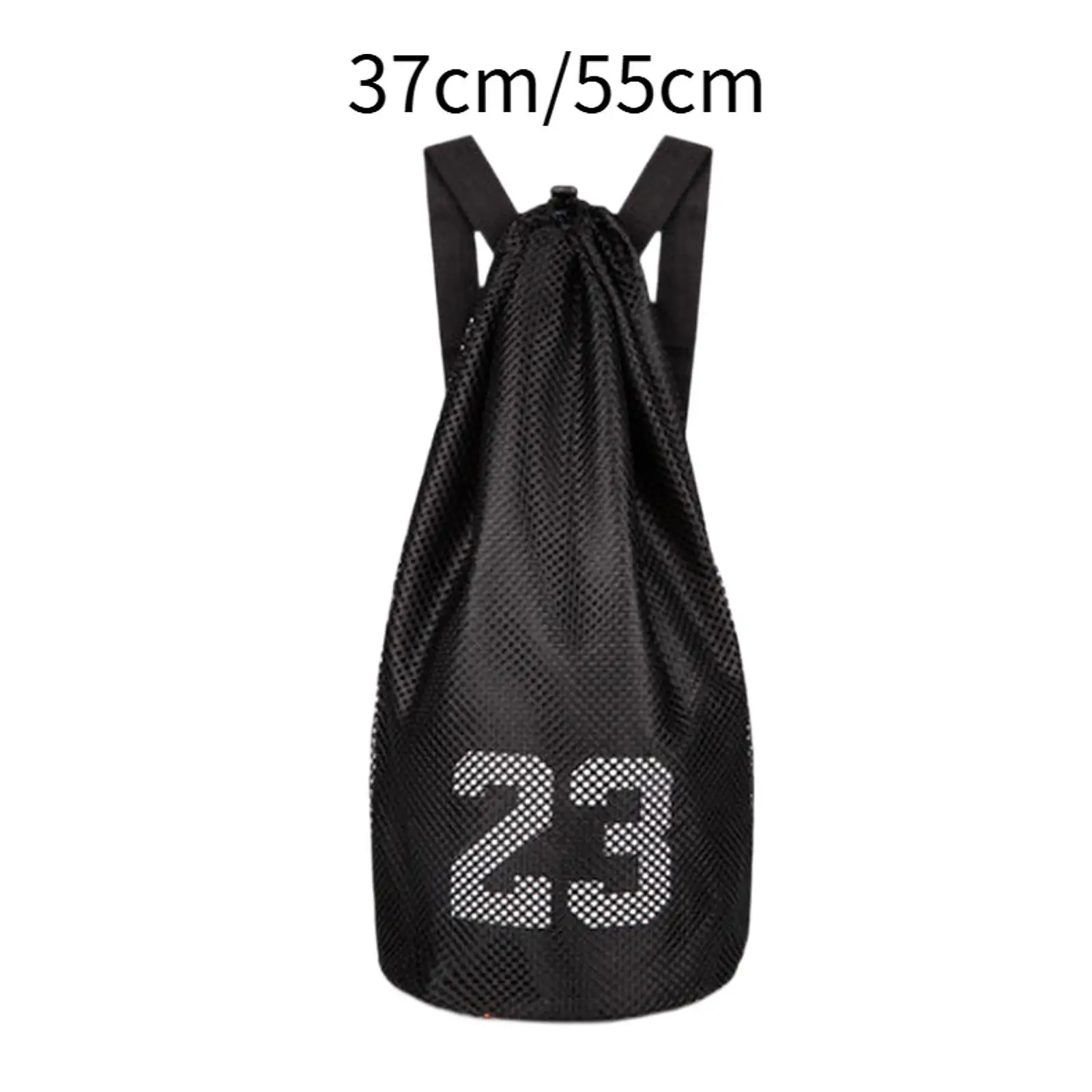 Drawstring Basketball Backpack Drawstring Carrying Bag Multifunctional Men Women Basketball Storage Bag for Fitness Street